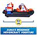 PAW Patrol : Search & Rescue, Veicolo acquatico Hovercraft di Salvataggio di Zuma, con 2 Personaggi, Barca Giocattolo a Retrocarica, Giocattoli per Bambini e Bambine, 3+ Anni - Foto miniatura 2