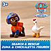 PAW Patrol : Search & Rescue, Veicolo acquatico Hovercraft di Salvataggio di Zuma, con 2 Personaggi, Barca Giocattolo a Retrocarica, Giocattoli per Bambini e Bambine, 3+ Anni - Foto miniatura 3