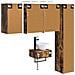 Set di mobili per il bagno 5 pcs Rovere Fumo - Foto miniatura 7