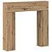 Cornice per camino Rovere Artigianale 102 x 18 x 100,5 cm - Foto miniatura 1