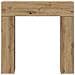 Cornice per camino Rovere Artigianale 102 x 18 x 100,5 cm - Foto miniatura 6