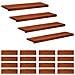 Tappeti per scale 20 pz 90 x 30 x 2 cm Marrone - Foto miniatura 1