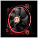 ventola Riing 12 LED rosso / SET of 3 - Foto miniatura 1