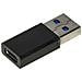 Adattatore per Inversione del Genere dei Cavi USB 3.0 Type A USB 3.0 Type C Nero - Foto miniatura 2