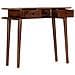 Tavolo Consolle 110x35x76 Cm Legno Massello Di Acacia - Foto miniatura 3