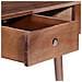 Tavolo Consolle 110x35x76 Cm Legno Massello Di Acacia - Foto miniatura 4