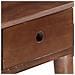 Tavolo Consolle 110x35x76 Cm Legno Massello Di Acacia - Foto miniatura 5