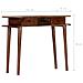 Tavolo Consolle 110x35x76 Cm Legno Massello Di Acacia - Foto miniatura 7