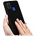 Cover Silicone Samsung Galaxy A21s Semi-rigida Opaca Soft Touch Nero - Foto miniatura 4