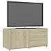 Mobile Porta TV Rovere Sonoma 80x34x36 cm Legno Multistrato - Foto miniatura 4