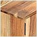 Mobile Porta TV 118x30x45 cm in Legno Massello di Acacia - Foto miniatura 3
