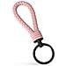 Portachiavi in Pelle da Donna "Strong" Rosa - Foto miniatura 1