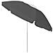 Ombrellone da Spiaggia Antracite 240 cm - Foto miniatura 3