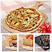 Pietra Per Pizza Con Pala Pizza Di Bambù, Per Forno E Grill A Gas, Forno A Corderite - Foto miniatura 1
