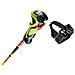 Bastoni Sci Wcr Lite Sl 3d Junior - Bright Red-black-neon Yellow Cm 95 - Foto miniatura 1
