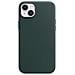 Custodia Iphone 14 Plus In Pelle - Verde Foresta - Foto miniatura 2