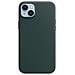 Custodia Iphone 14 Plus In Pelle - Verde Foresta - Foto miniatura 1