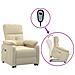Poltrona Alzapersona Crema In Tessuto - Foto miniatura 2