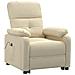 Poltrona Alzapersona Crema In Tessuto - Foto miniatura 3