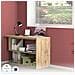 Scrivania Candido, Scrittoio Angolare Porta Pc, Tavolo Multiuso Per Ufficio, Scrivania Salvaspazio Multiposizione, 100% Made In Italy, Cm 120x50h75, Rovere - Foto miniatura 4