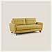 Callisto Divano letto matrimoniale in tessuto morbido impermeabile T02 188 cm (mat. 140x197) giallo - Foto miniatura 1