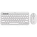 Tastiera e Mouse Wireless 920-012240  (Layout US International) Colore Bianco - Foto miniatura 1
