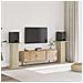 Supporti Altoparlanti 2 Pz Rovere 30x30x80 Cm In Multistrato - Foto miniatura 1