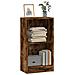 Libreria Rovere Fumo 40x24x76 Cm In Truciolato - Foto miniatura 1