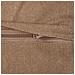 Set Di 2 Cuscini Ianthe Cotone 45 X 45 Cm Marrone Tinta Unita - Foto miniatura 7