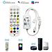 Kit Striscia Led Intelligente Wifi A 24 Tasti Con Controllo Vocale - Foto miniatura 2