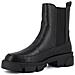 Black Casual Closed Boots Stivaletti Pelle Sintetica Scarpe Donna Nero Eu 37, 838118/09-01 - Foto miniatura 3