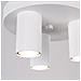 Lampada Da Soffitto Lagos 3p Bianco Sl. 1464 - Moderno Lampada Da Soffitto Bianco 12x25x25 Cm - Foto miniatura 7