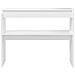 Lusso Casadino -  Tavolino Consolle Bianco 102x30x80 Cm In Legno Multistrato - Foto miniatura 3