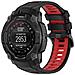 Cinturino In Silicone Bicolore Per Garmin Instinct 3 Red Modello 2 - Foto miniatura 3