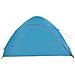 Tenda da Campeggio a Cupola per 4 Persone Blu Impermeabile - Foto miniatura 6
