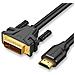 Cavo Hdmi A Dvi: Trasferimento Video Hd Per Pc, Tv E Console Di Gioco  10 M - Foto miniatura 1