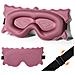 Mascherina Per Dormire 3d Sagomata - Comfort Ottimale E Totale Oscuramento Pink - Foto miniatura 2
