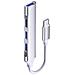 Adattatore Usb-c A 4 Porte Usb 2.0: Espandi La Tua Connettività Silver - Foto miniatura 3