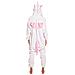 Pigiama Da Donna Tuta Kigurumi Onesie Unicorno Rosa Chiaro 145-155 Cm S - Foto miniatura 2