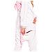 Pigiama Da Donna Tuta Kigurumi Onesie Unicorno Rosa Chiaro 145-155 Cm S - Foto miniatura 6