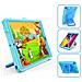 Custodia Per Ipad Mini 6 8.3"" Con Supporto E Tracolla Blu - Foto miniatura 4