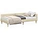 Struttura Letto Angolare Altro con testiera Crema 90 x 190 cm - Foto miniatura 3