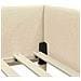 Struttura Letto Angolare Altro con testiera Crema 90 x 190 cm - Foto miniatura 9