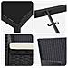 Set da Pranzo per Giardino con cuscino 5 pcs Nero Poly Rattan - Foto miniatura 9