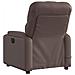 Poltrona Massaggiante Reclinabile marrone in Similpelle - Foto miniatura 4