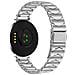 Cinturino Di Ricambio Premium In Acciaio Inossidabile Con Design A Pipistrello Da 12 Mm Compatibile Con Garmin Lily 2 Silver - Foto miniatura 4