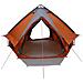 Tenda Teepee con tetto Grigio e arancione 490 x 410 x 210 cm - Foto miniatura 5