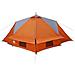 Tenda Teepee con tetto Grigio e arancione 490 x 410 x 210 cm - Foto miniatura 6