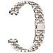 Elegante Bracciale In Acciaio Inossidabile Con Perle Compatibile Con Huawei Band 8/9/10 Starlight - Foto miniatura 1