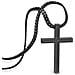 Collana Da Uomo Premium [loyal] | Acciaio Inossidabile | Catena Robusta | Chiusura Sicura | Nero | 60 Cm | Include Astuccio Per Gioielli - Foto miniatura 1